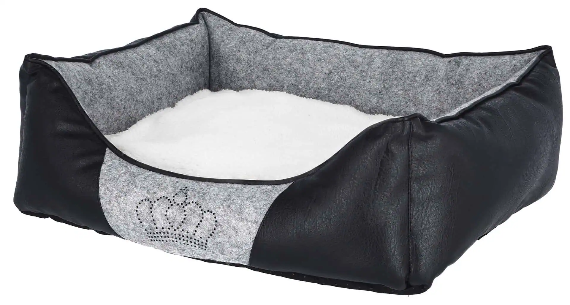 Kerbl Lit douillet Chiara avec couronne en strass 55 cm