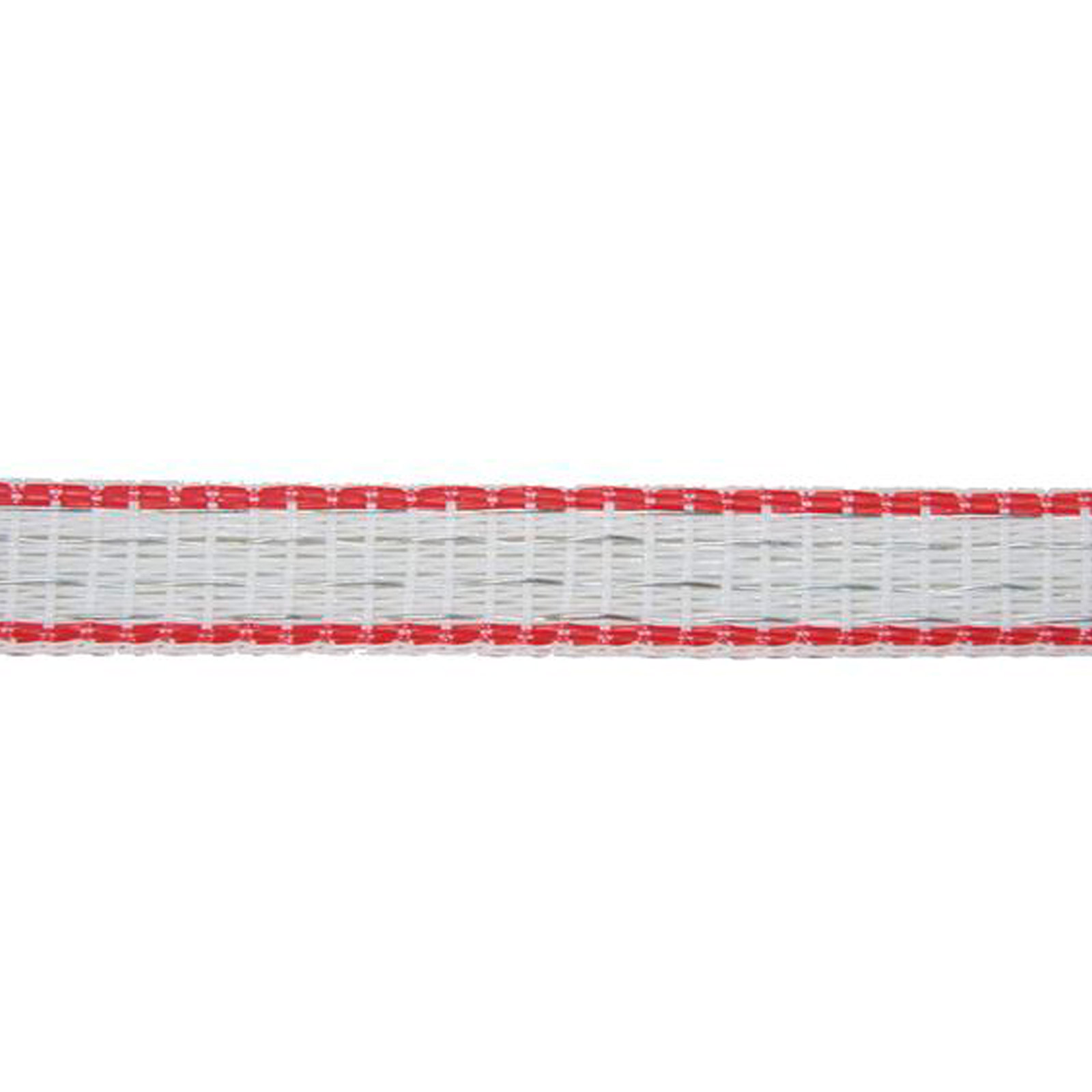 Ruban de clôture électrique Agrarzone PREMIUM 0,30 TriCOND, blanc-rouge 200 m x 12 mm