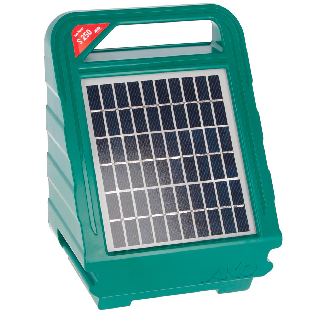 Électrificateur AKO Sun Power S 250 solaire 3 W, 0,40 joule