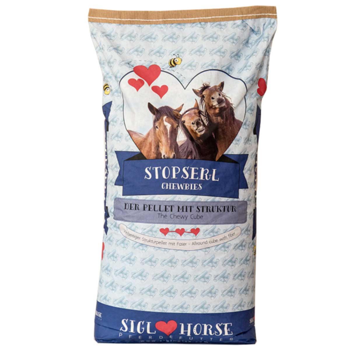 Siglhorse Stopserl Aliment pour chevaux en granulés 25 kg