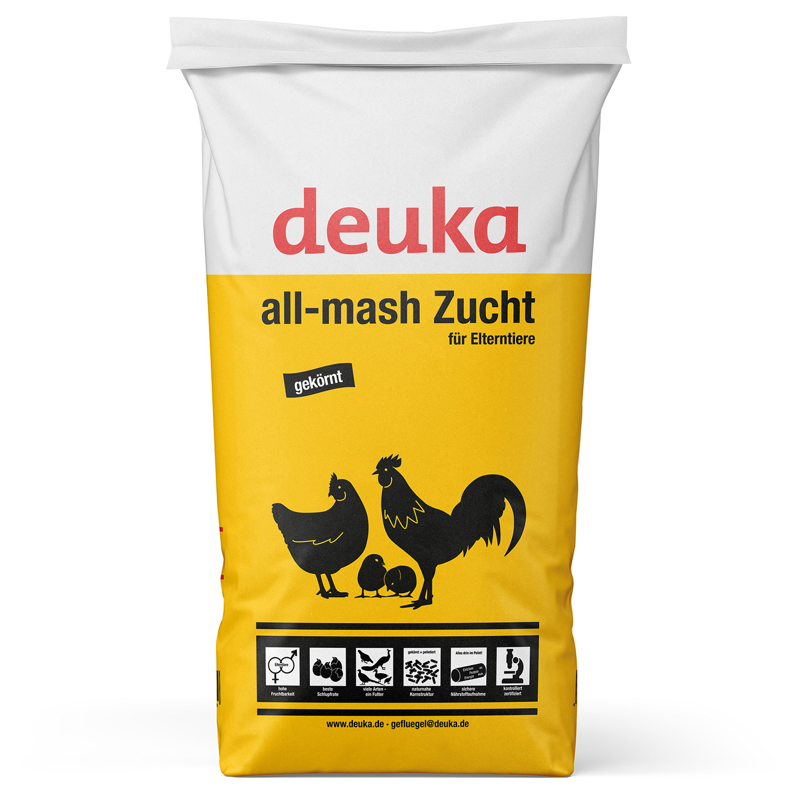 Aliment granulé pour volailles Deuka - All-Mash 25 kg