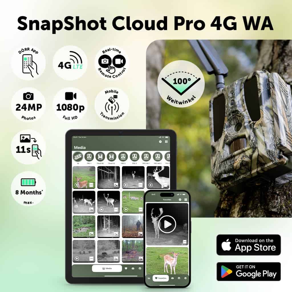 Caméra de sécurité SnapShot Cloud Pro 4G WA