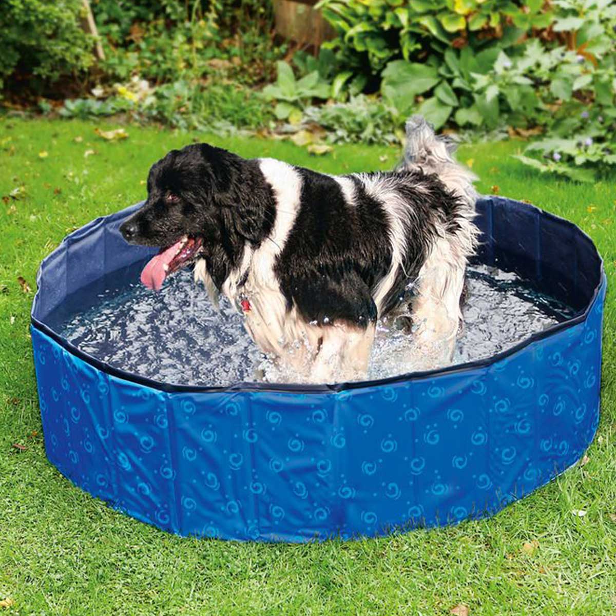 Karlie Piscine pour chiens doggy pool cover bleu 80 cm