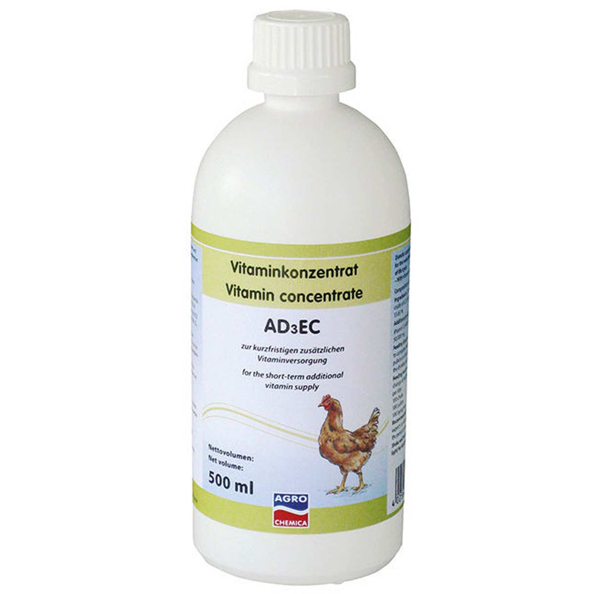 AD3EC Concentré de vitamines pour poules 500 ml