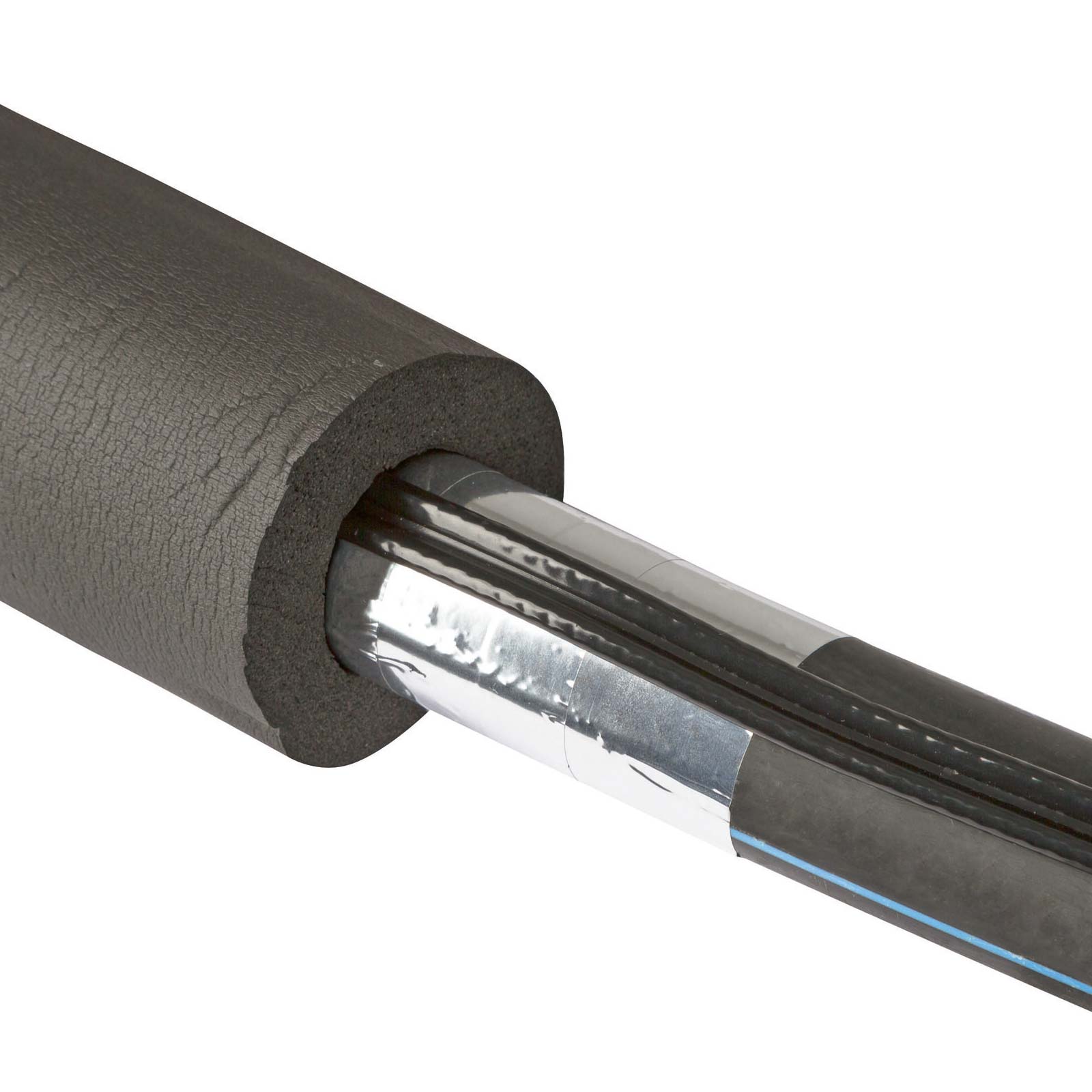 Ruban adhésif en aluminium pour câble chauffant 100m x 50mm