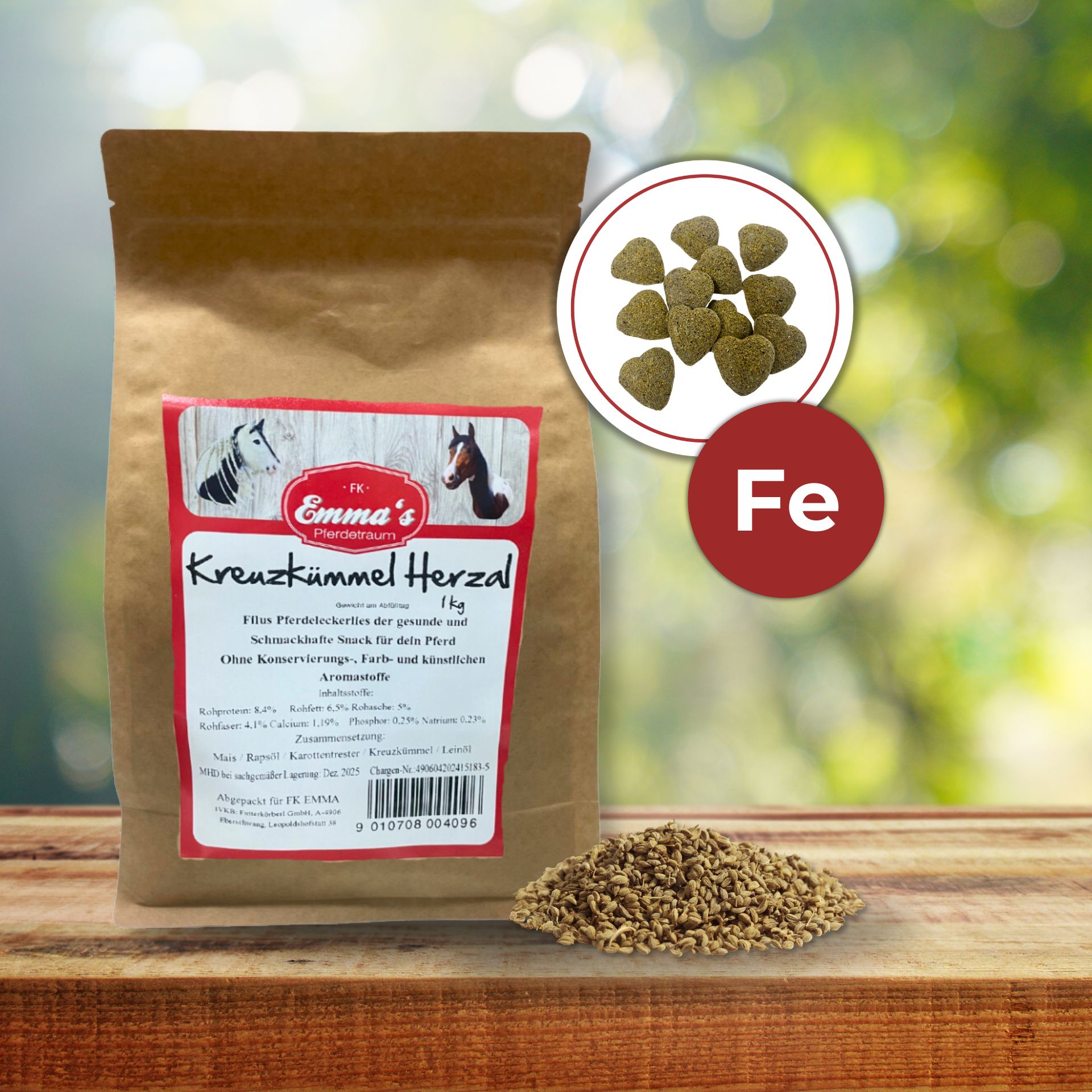 Friandise Emmas Horse Cumin Herzal 1 kg