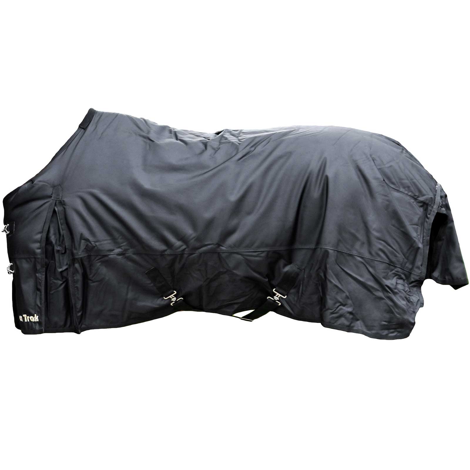 Couverture cheval hiver Back on Track Frost 1680D noir 165