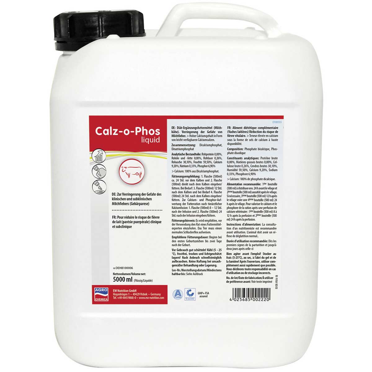 Liquide Calz-o-Phos 5000 ml