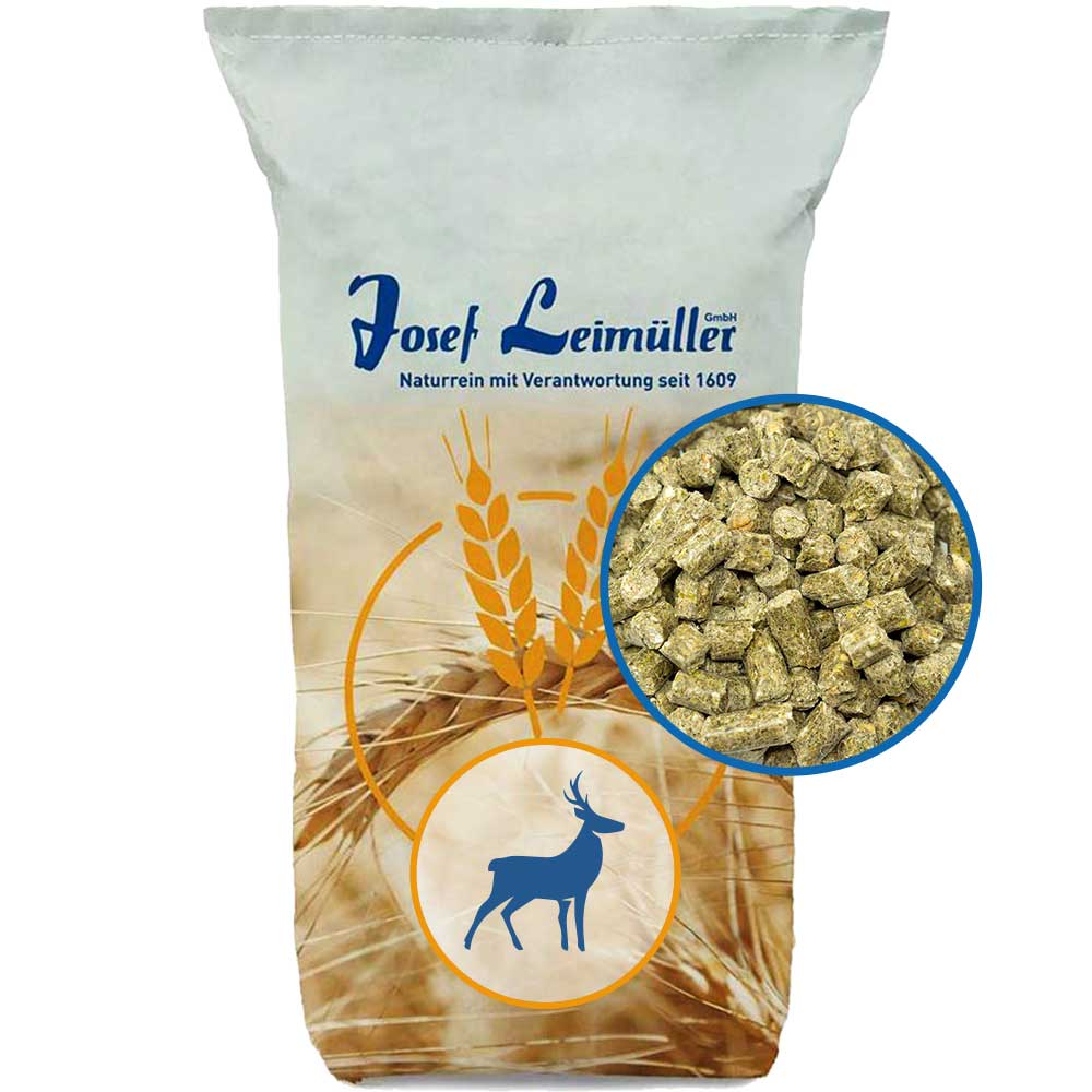 Aliment complémentaire Leimüller pour chevreuils et cerfs en granulés 25 kg