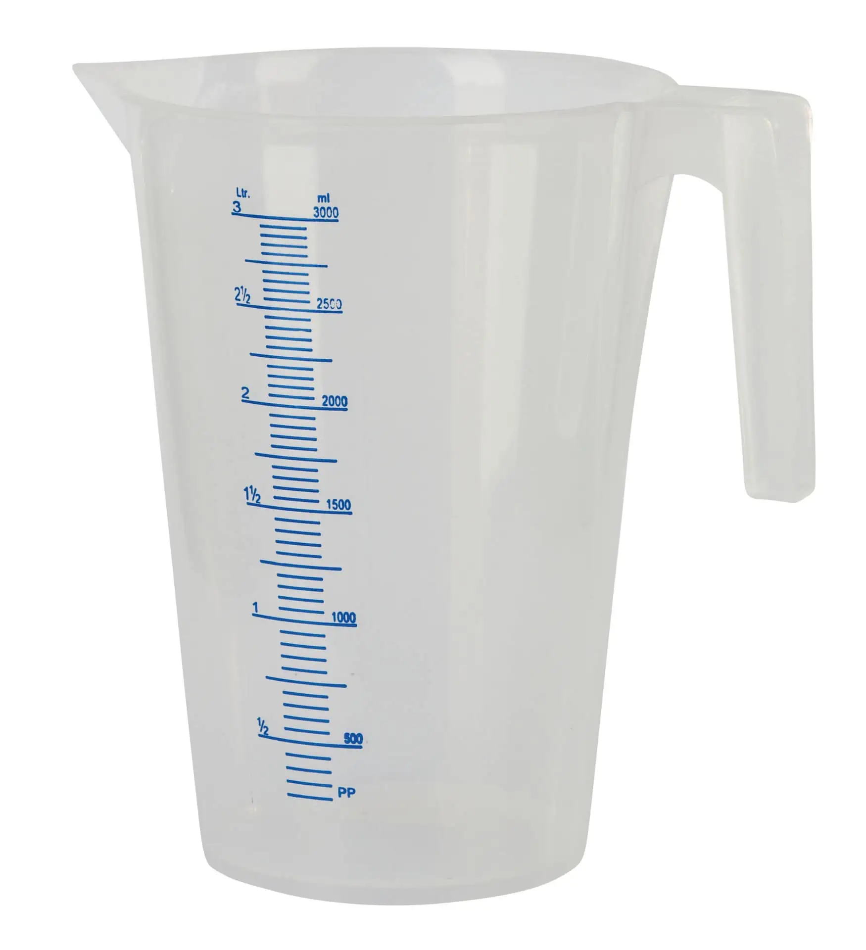 Measuring cup 3ltr, with scale plastic