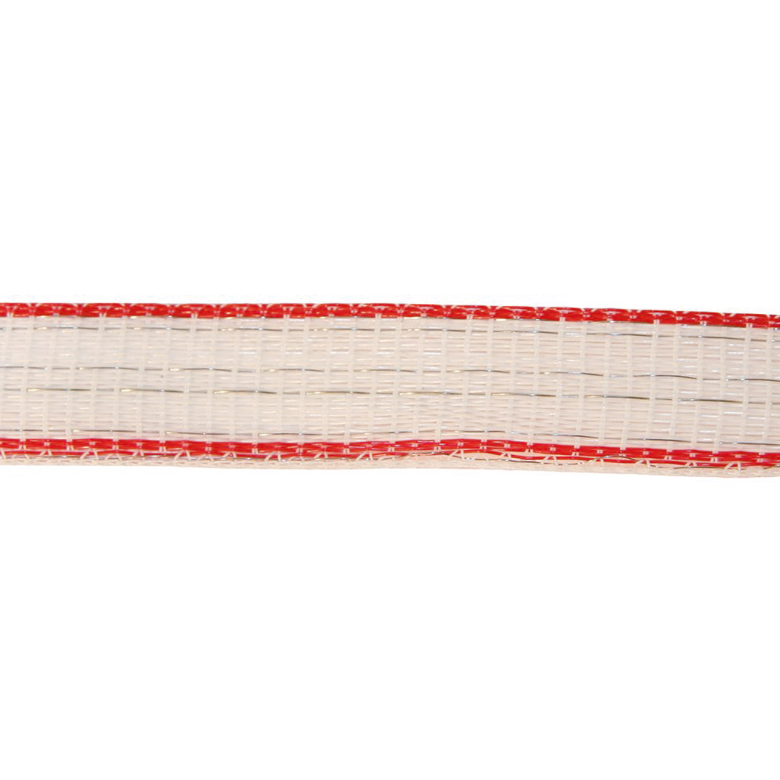 Ruban de clôture électrique Agrarzone PREMIUM 0,30 TriCOND, blanc-rouge 200 m x 20 mm
