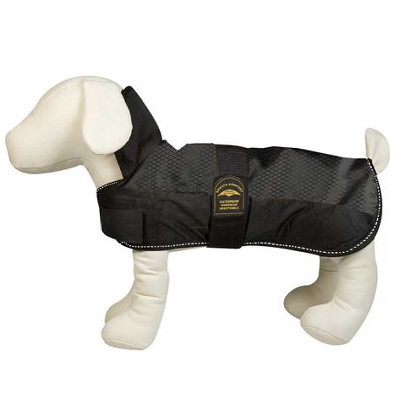 Manteau pour chien ours polaire noir 25 cm
